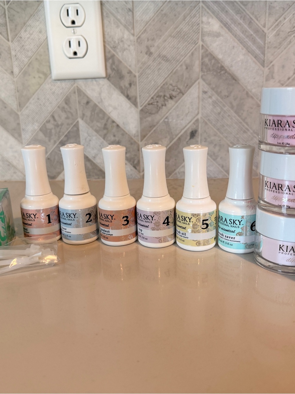 Kiara Sky French Starter Kit – Complete Dip Manicure Set
